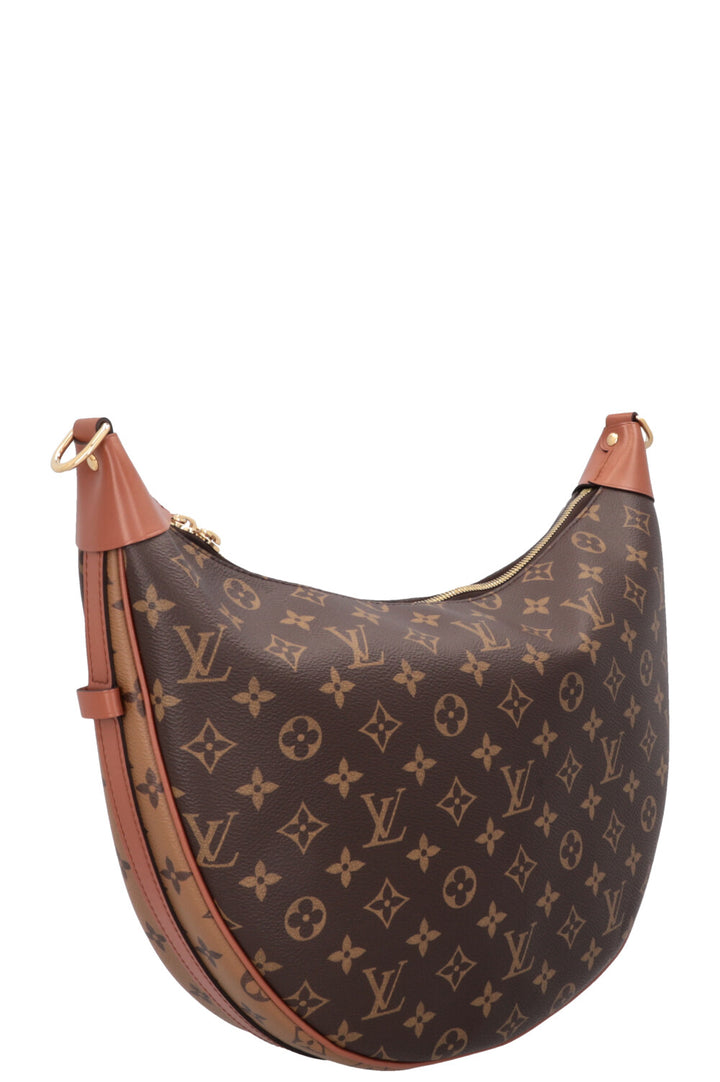 LOUIS VUITTON Loop Hobo Bag MNG Canvas