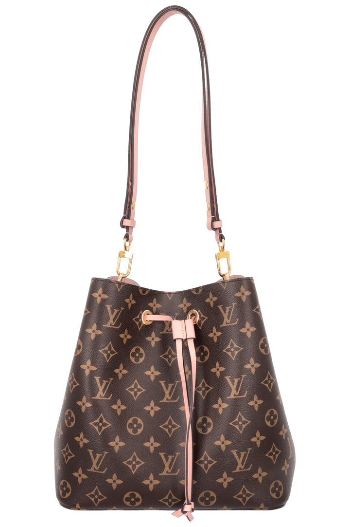 LOUIS VUITTON Neo Noe MNG Rose Ballerine