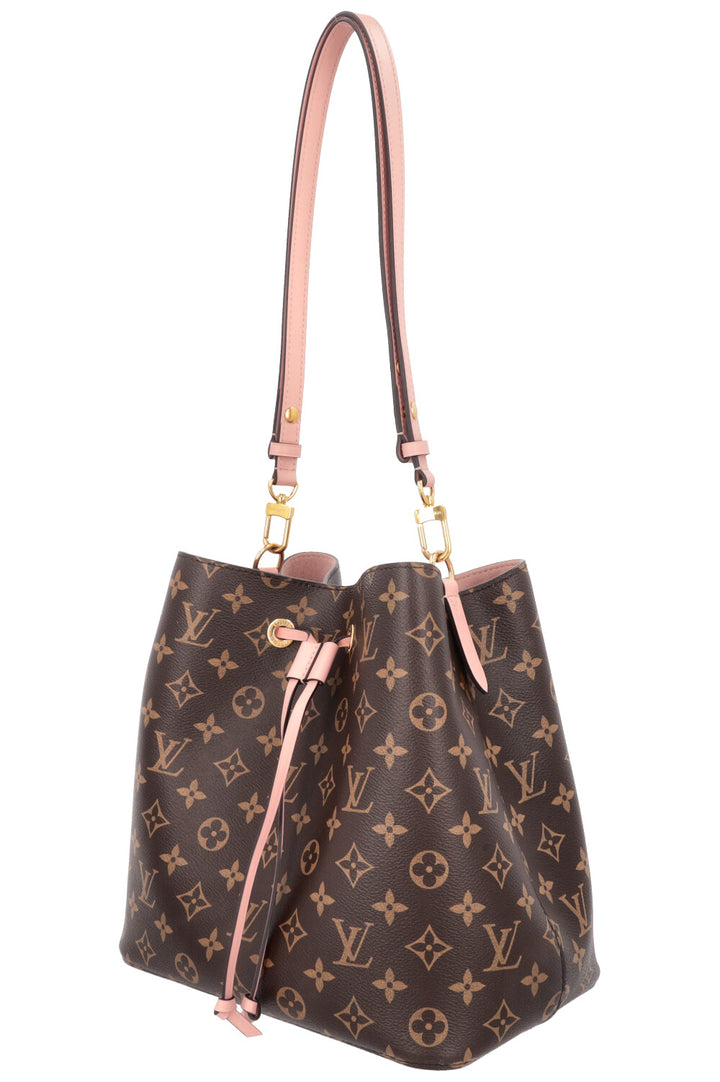LOUIS VUITTON Neo Noe MNG Rose Ballerine