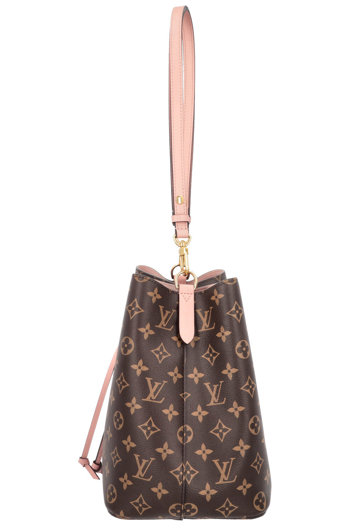 LOUIS VUITTON Neo Noe MNG Rose Ballerine