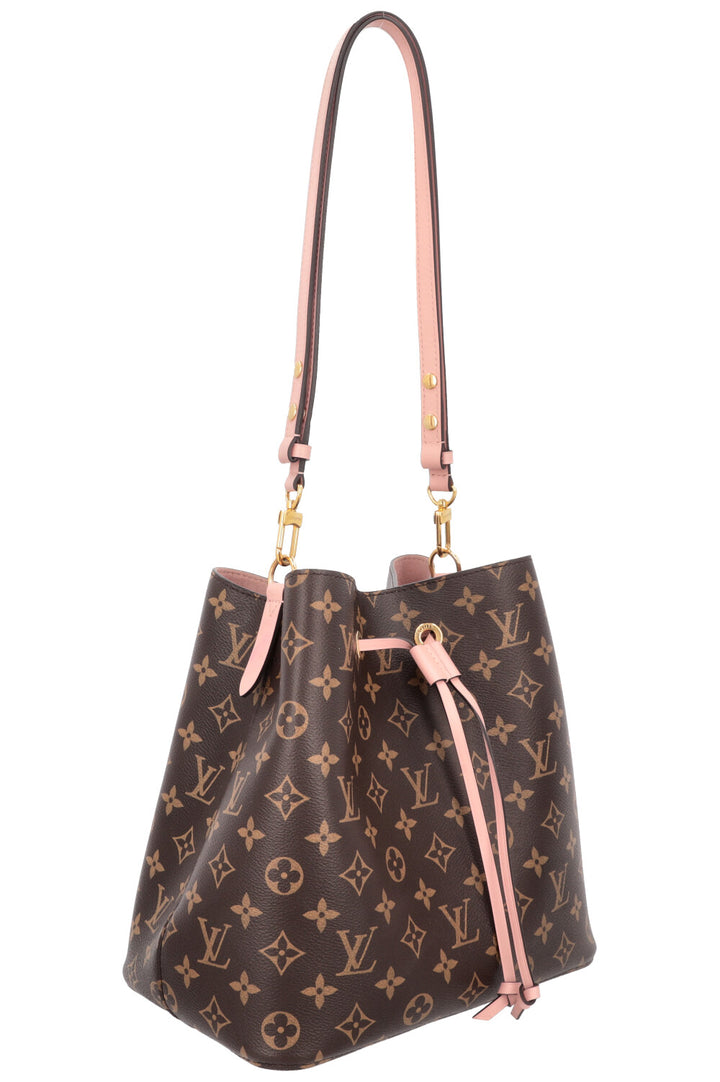 LOUIS VUITTON Neo Noe MNG Rose Ballerine
