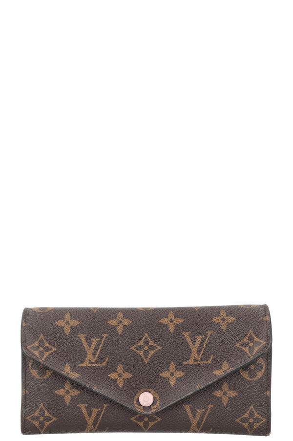 LOUIS VUITTON Sarah Wallet MNG Rose Ballerine
