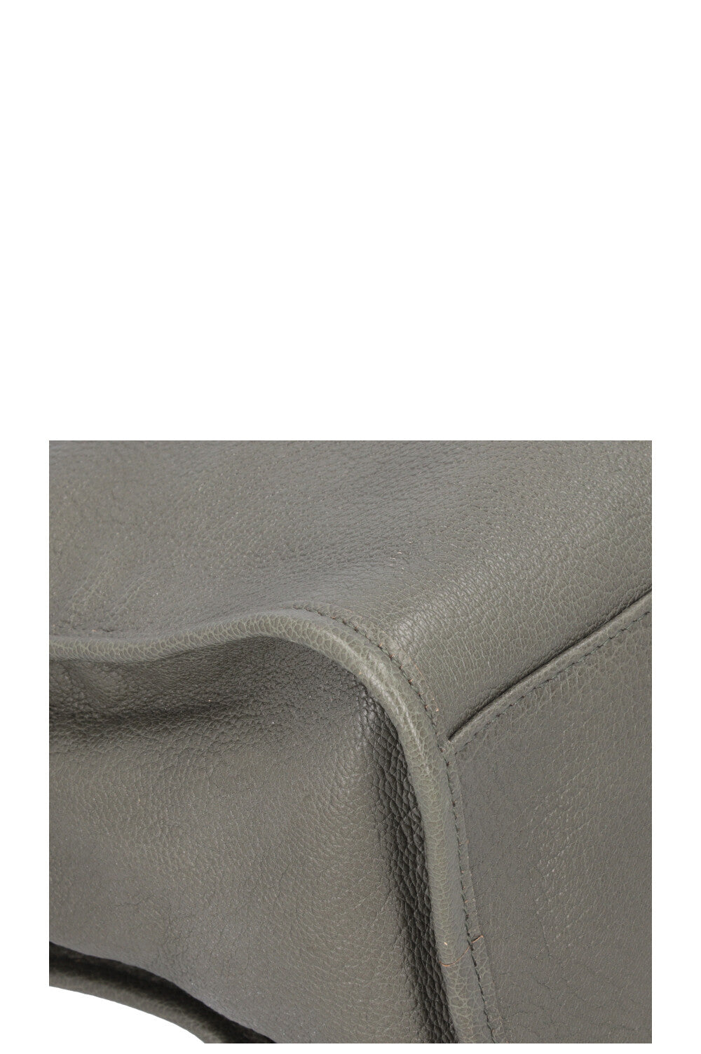 BALENCIAGA City Bag Leather Green Gold
