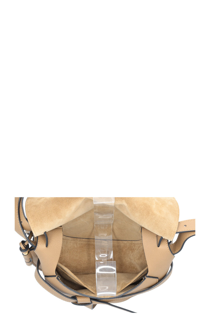 LOEWE Small Gate Bag Leather Brown