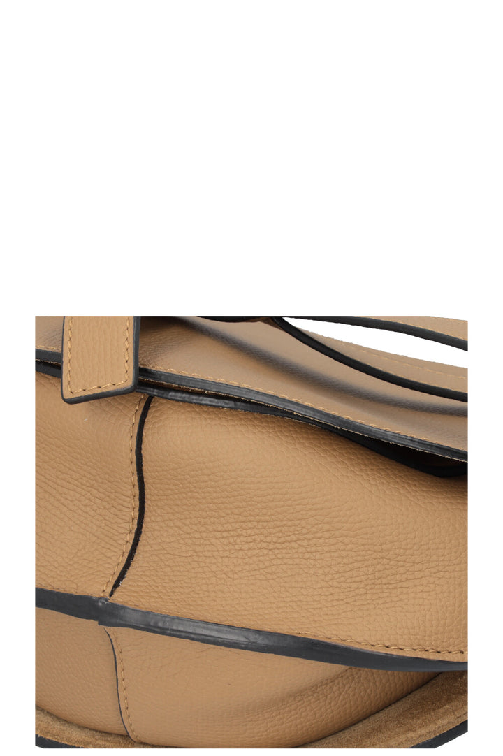 LOEWE Small Gate Bag Leather Brown
