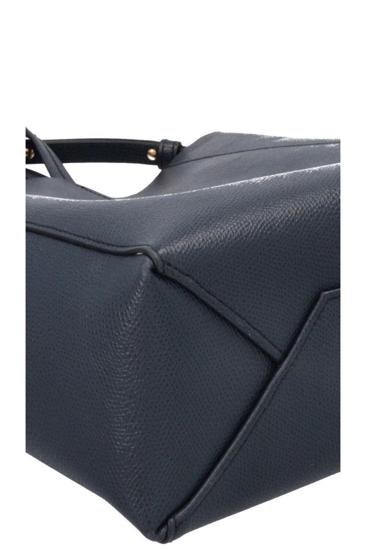 CELINE Small Vertical Cabas Tote Bag Petrol