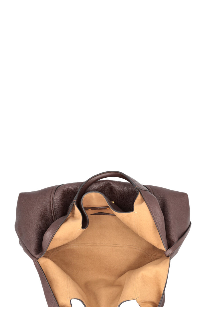 GUCCI Softbit Maxi Shoulder Bag Brown