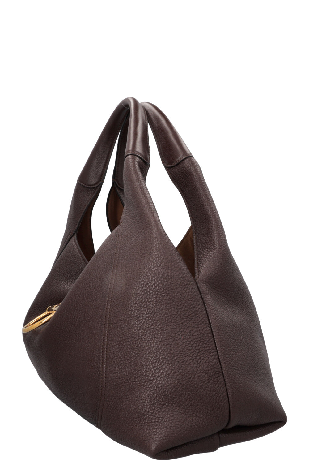 GUCCI Softbit Maxi Shoulder Bag Brown