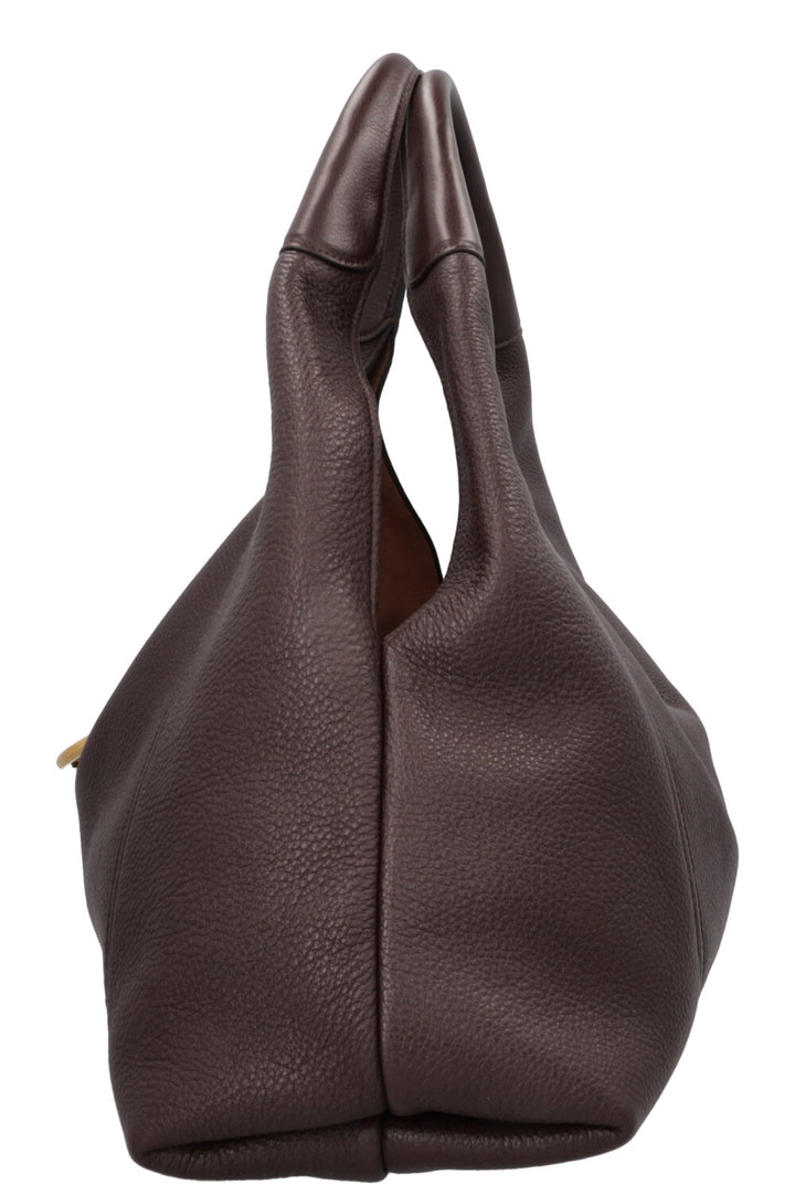 GUCCI Softbit Maxi Shoulder Bag Brown