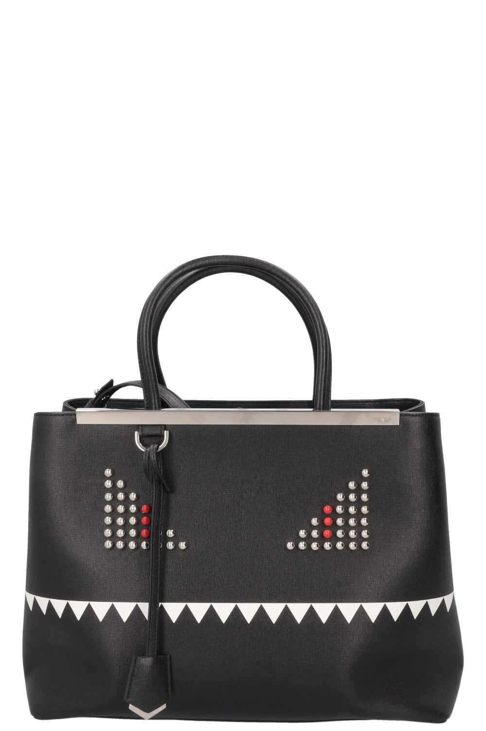 FENDI Medium Monster 2Jours Bag Black – REAWAKE