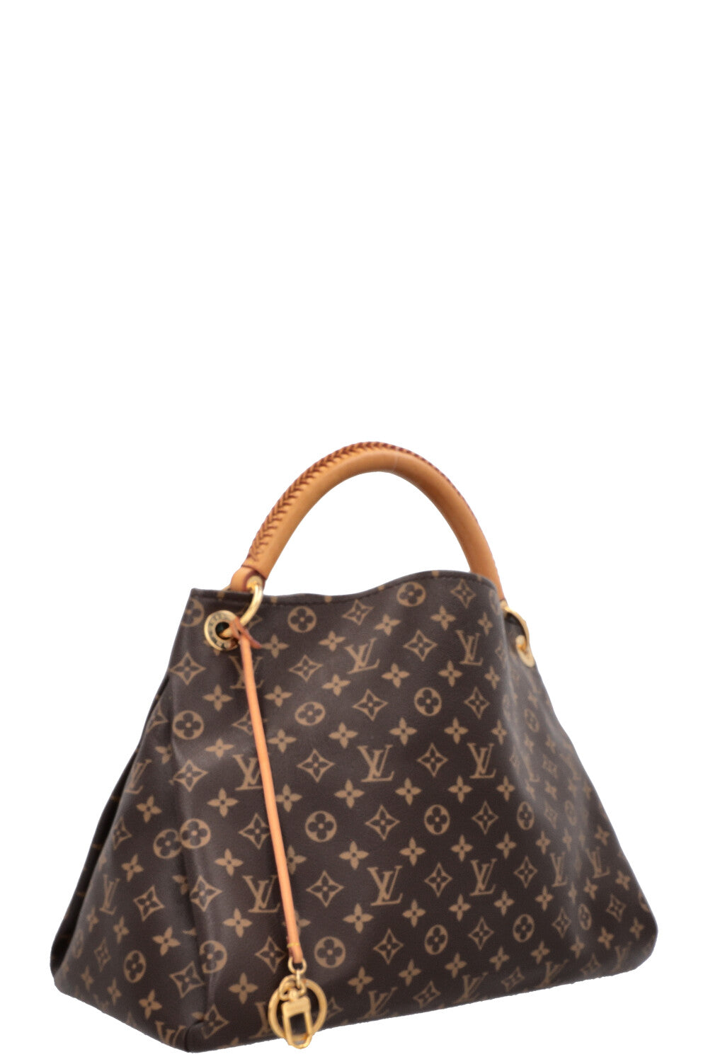 LOUIS VUITTON Artsy Hobo Bag MNG Canvas