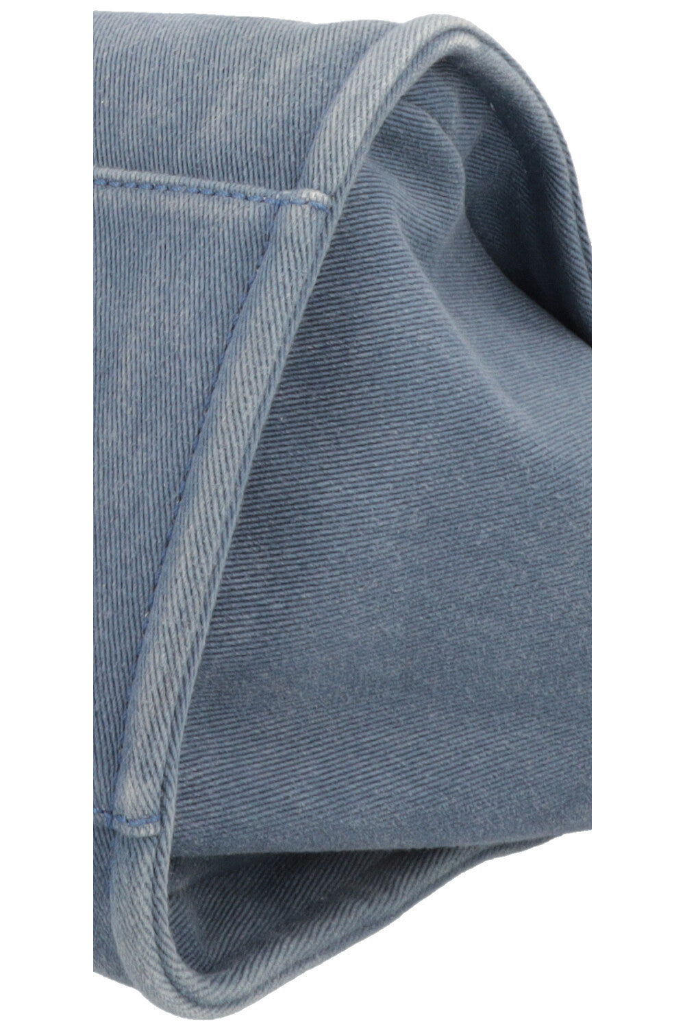 CHANEL Medium Deauville Tote Bag Denim Blue