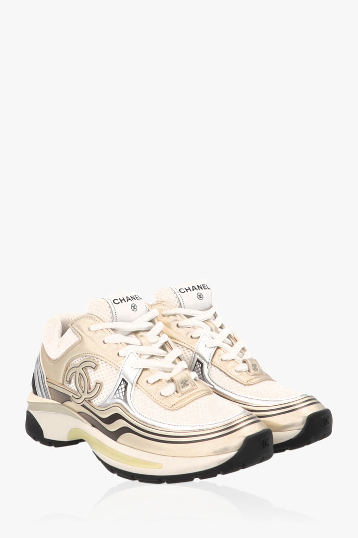 Chanel Sneaker Weiss Gr 40 Reflektion