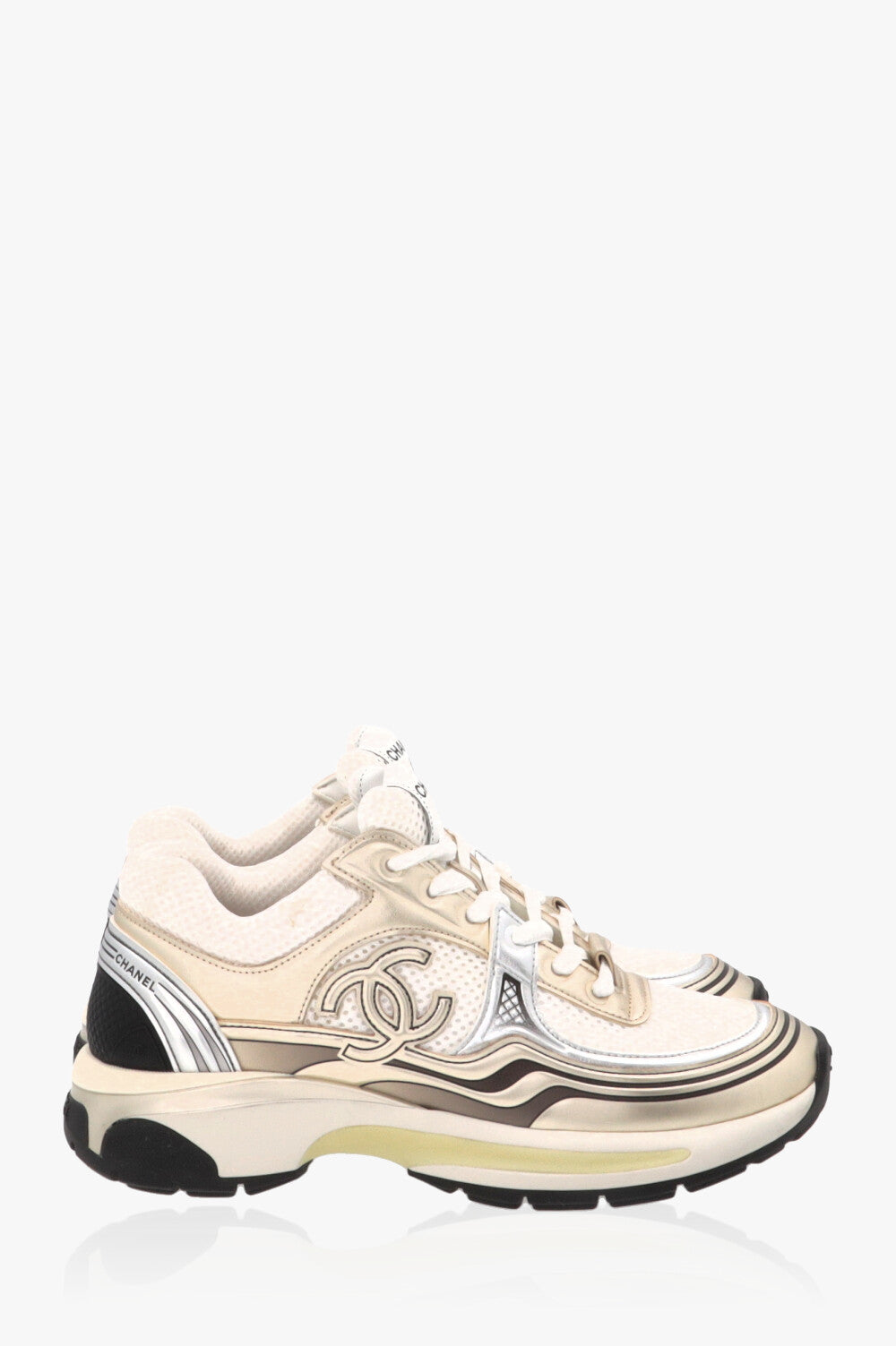 Chanel Sneaker Weiss Gr 40 Reflektion