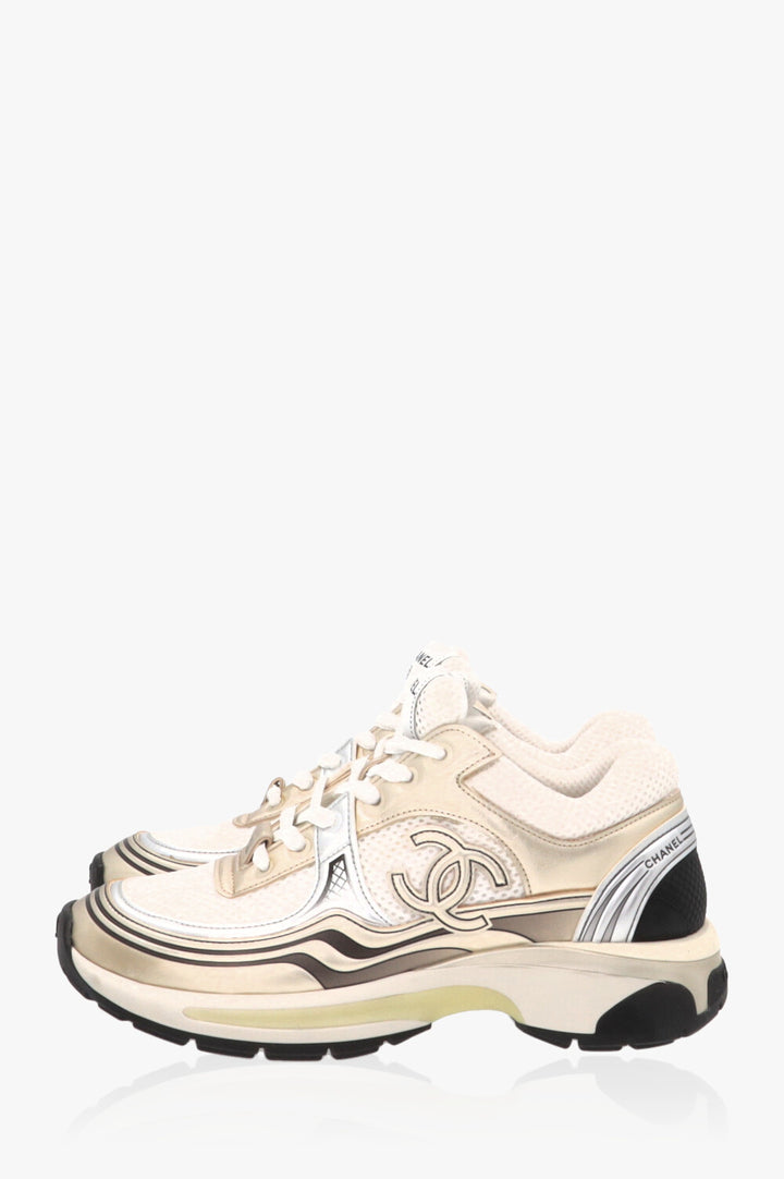 Chanel Sneaker Weiss Gr 40 Reflektion