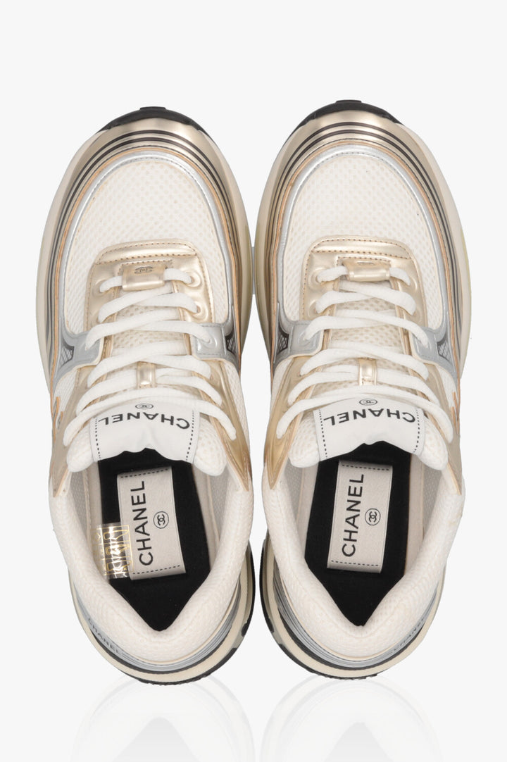 Chanel Sneaker Weiss Gr 40 Reflektion