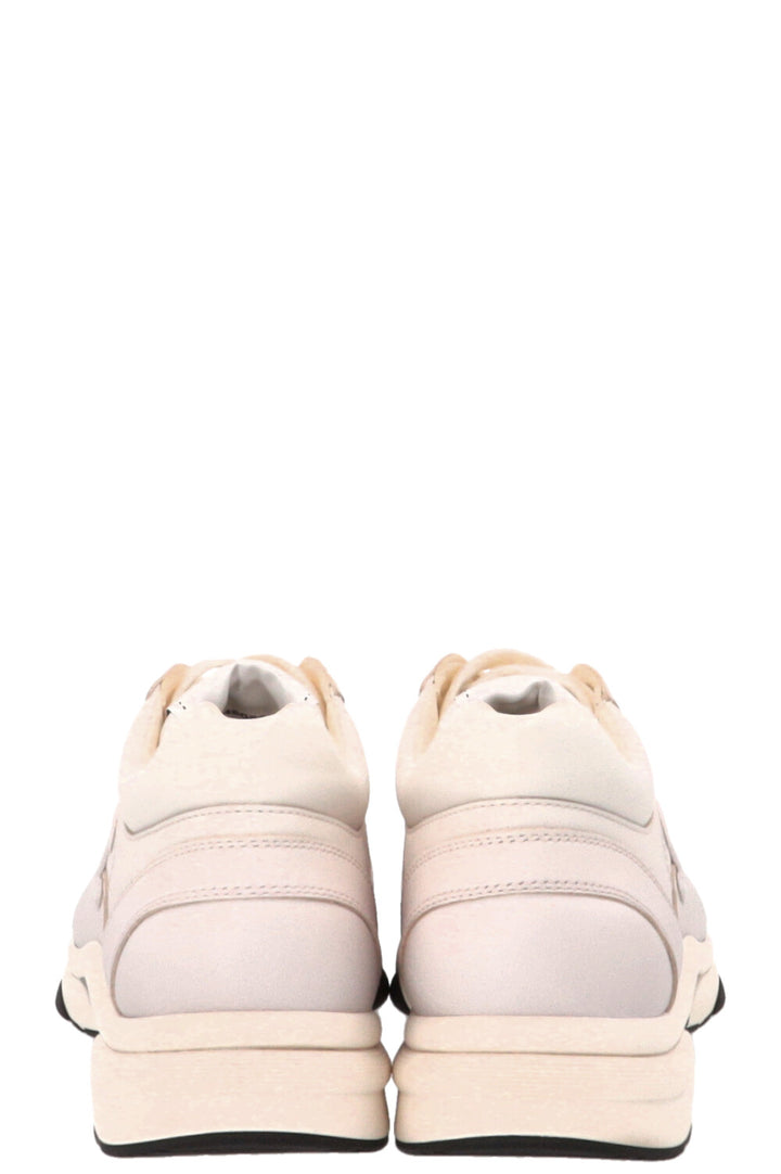 CHANEL CC Tennis Sneakers Leahter Blush Pink