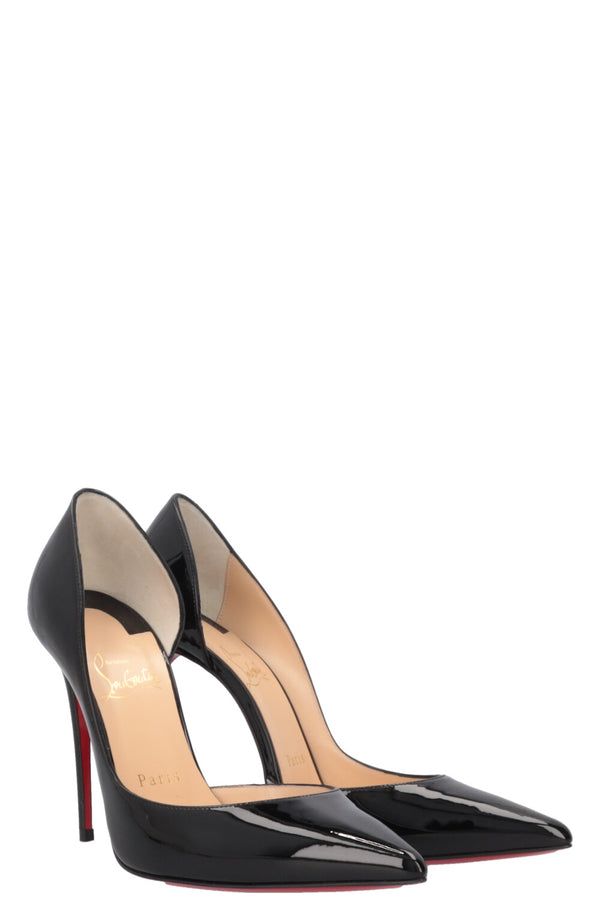 CHRISTIAN LOUBOUTIN Iriza Heels Black Patent