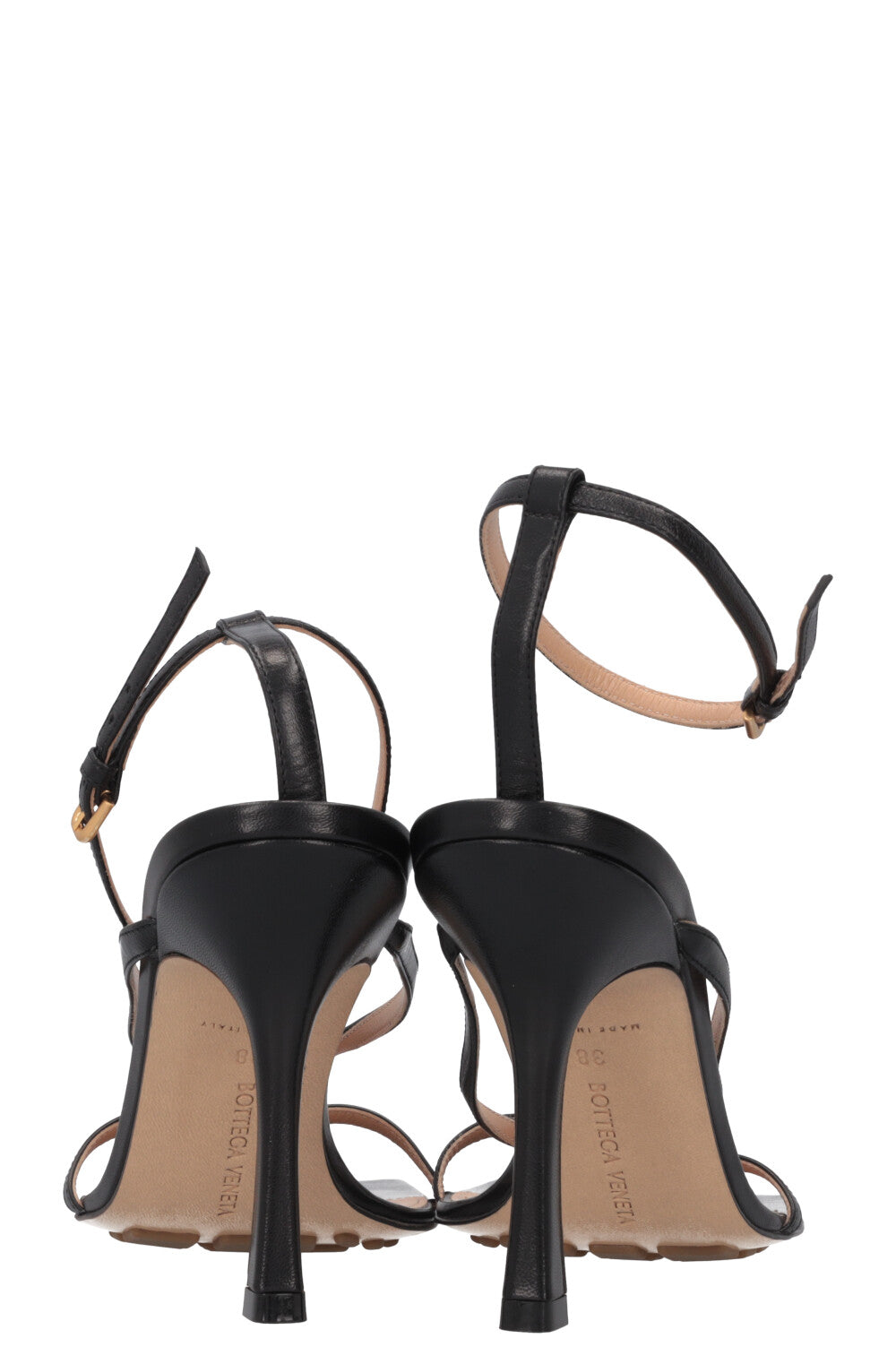 BOTTEGA VENETA Strappy Heels Black