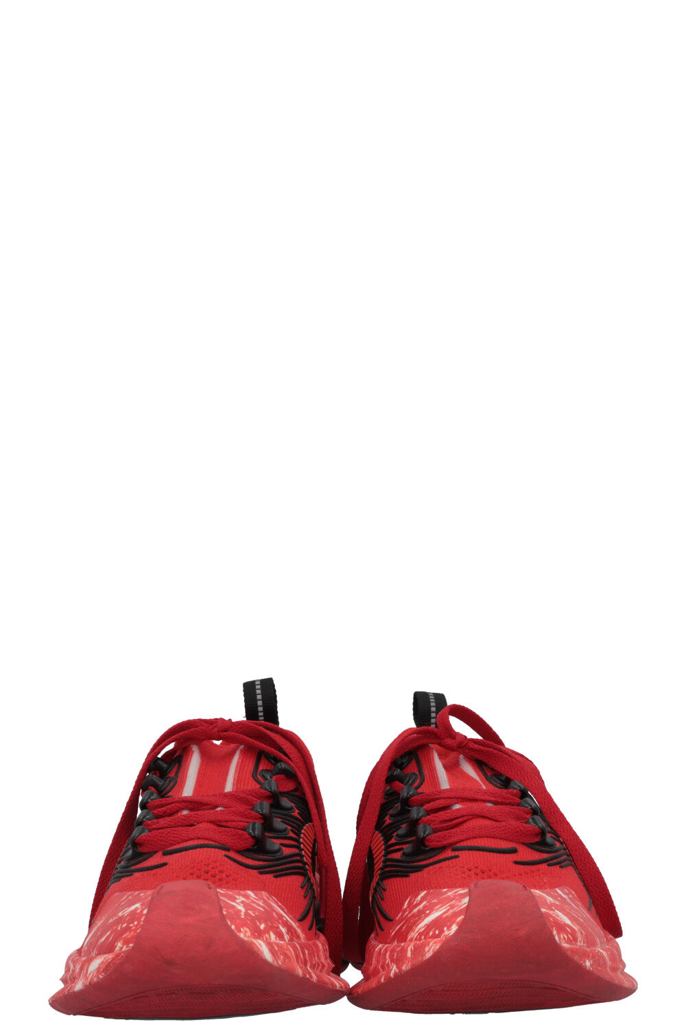 GUCCI Run Sneakers GG Interlocking Red