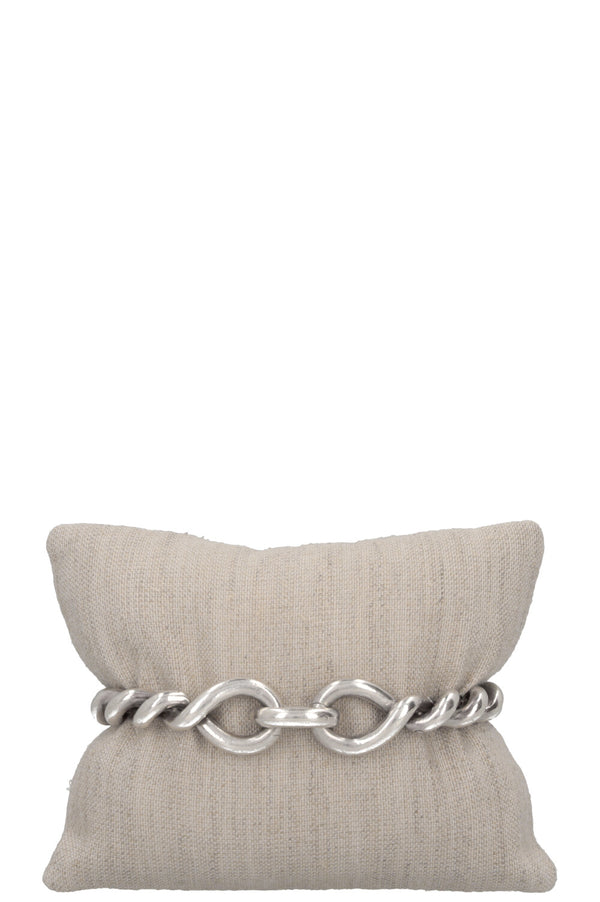 HERMÈS Torsade Bracelet PM Silver