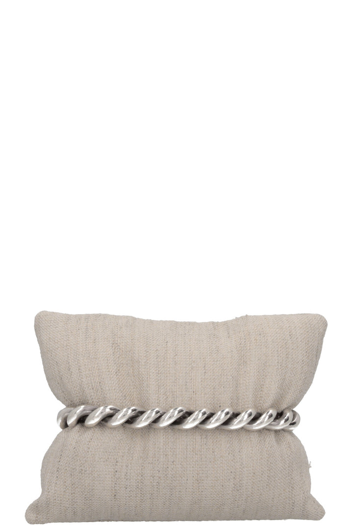 HERMÈS Torsade Bracelet PM Silver