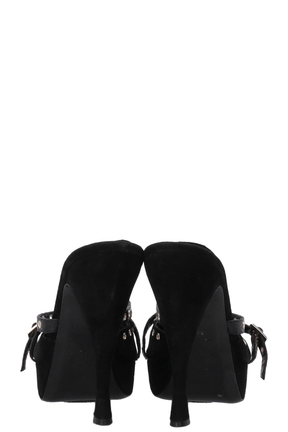 CHRISTIAN DIOR Talons Compensés à Fleurs Œillets Daim Python