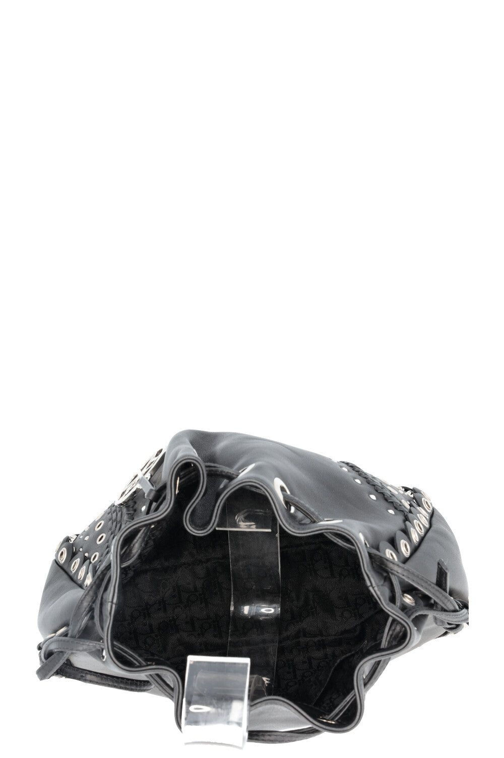 CHRISTIAN DIOR Vintage Bucket Bag Black