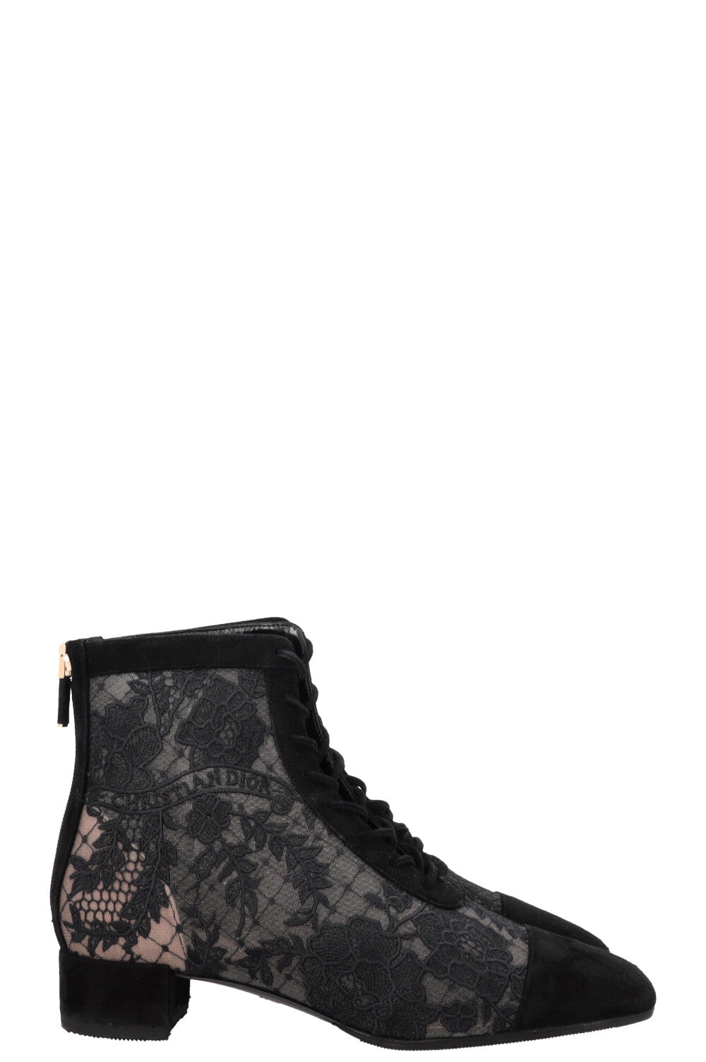 CHRISTIAN DIOR Naughtily-D Boots Lace Black