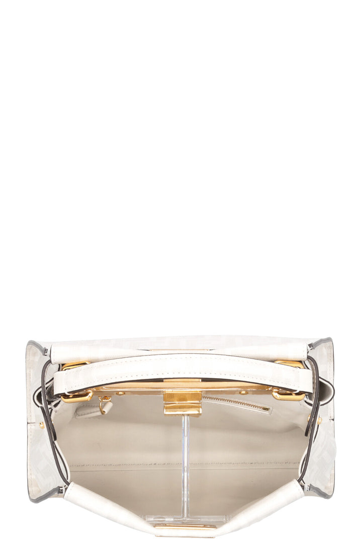 FENDI 2022 Peekaboo Bikini Girls Bag Mini White