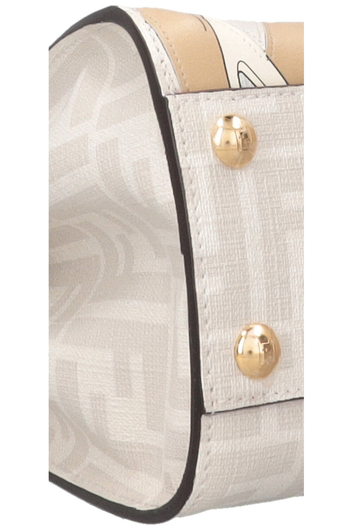 FENDI 2022 Peekaboo Bikini Girls Bag Mini White