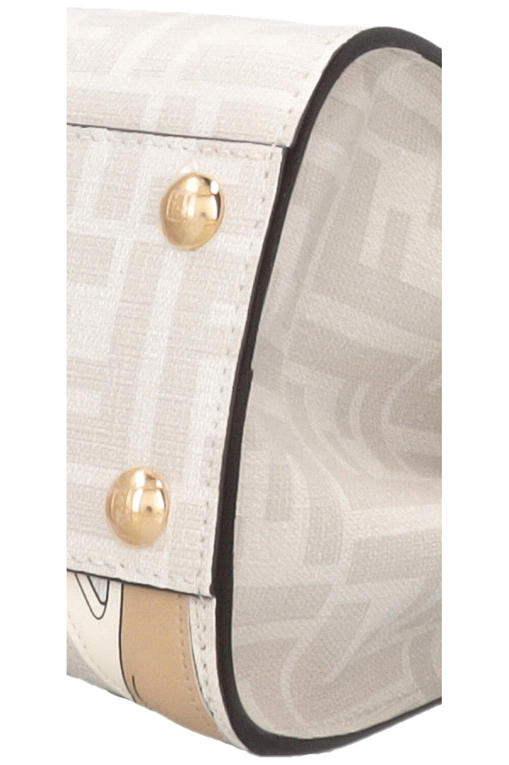 FENDI 2022 Peekaboo Bikini Girls Bag Mini White
