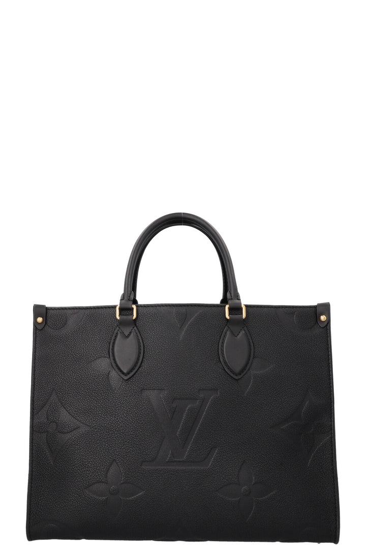 LOUIS VUITTON OnTheGo MM Monogram Empreinte noir