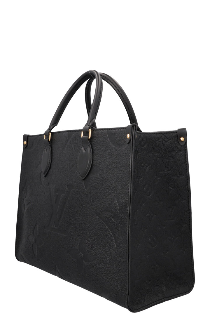LOUIS VUITTON OnTheGo MM Monogram Empreinte noir