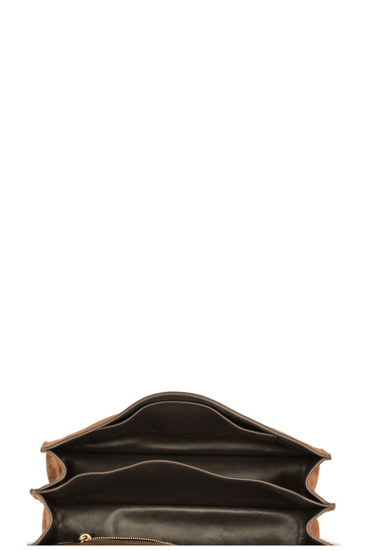 Sac bandoulière PRADA Soft Sound marron