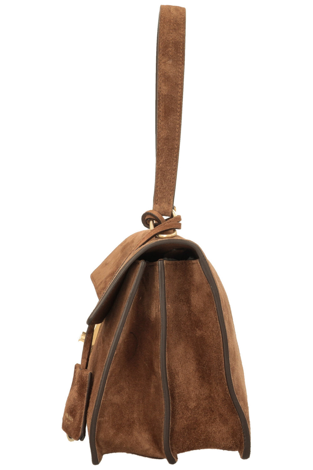Sac bandoulière PRADA Soft Sound marron