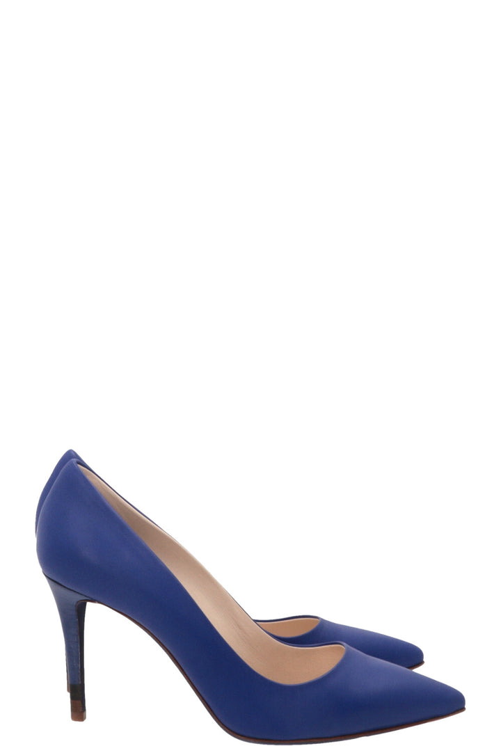 Escarpins FENDI en cuir bleu
