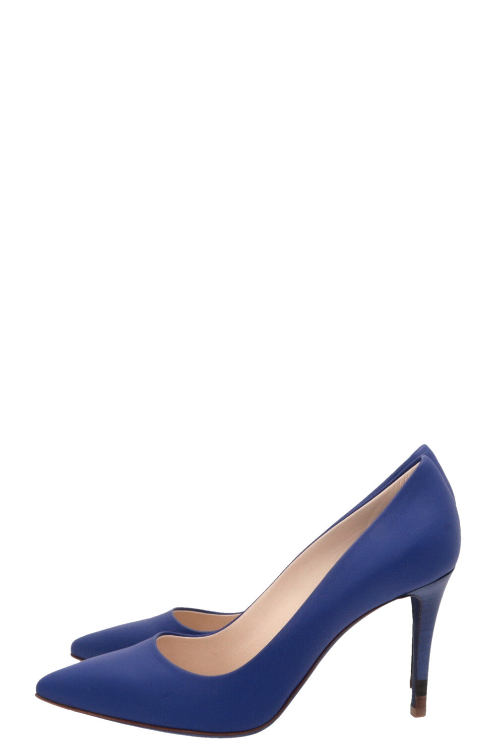 Escarpins FENDI en cuir bleu