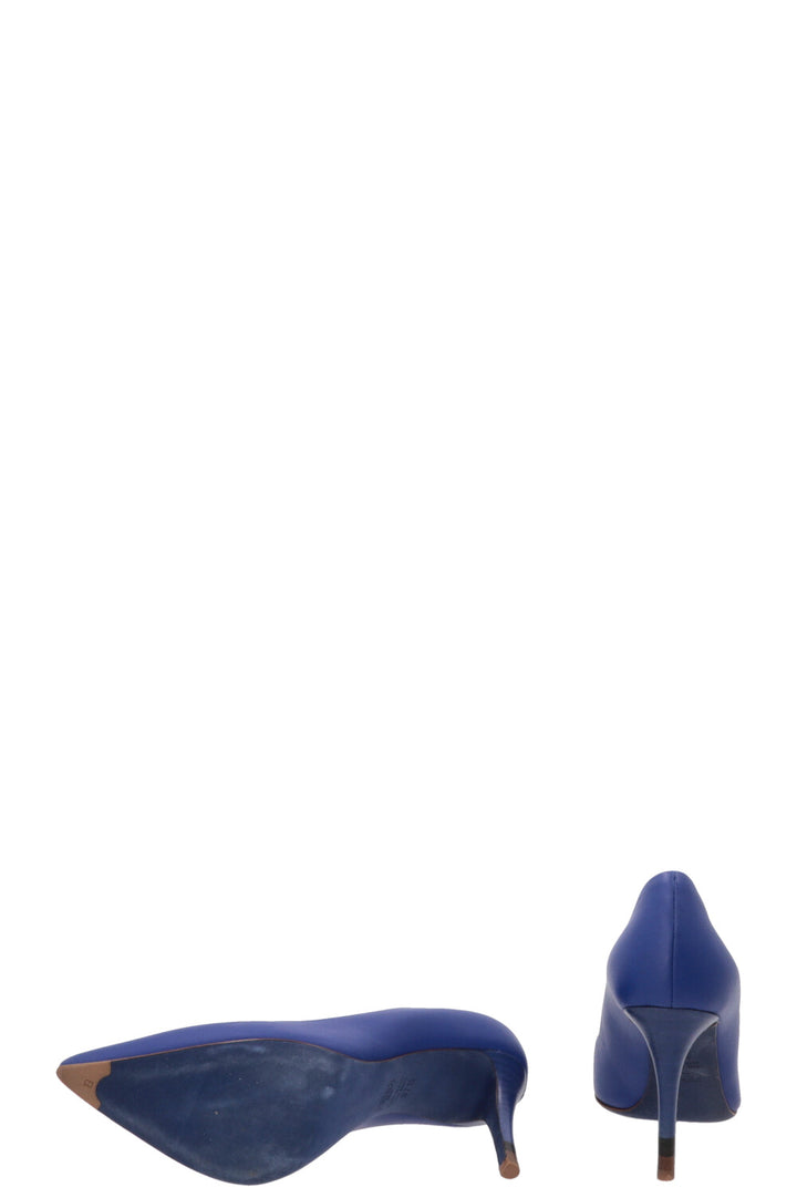 Escarpins FENDI en cuir bleu
