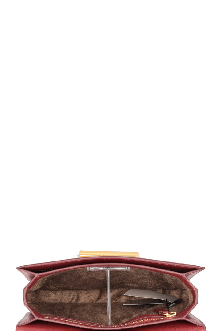 TOM FORD Natalia Crossbody Bag Burgundy
