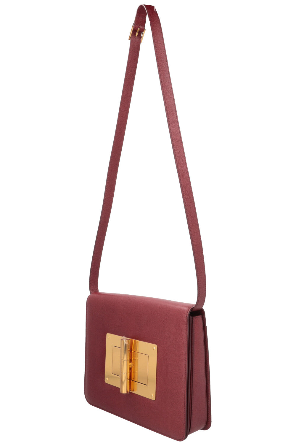 TOM FORD Natalia Crossbody Bag Burgundy