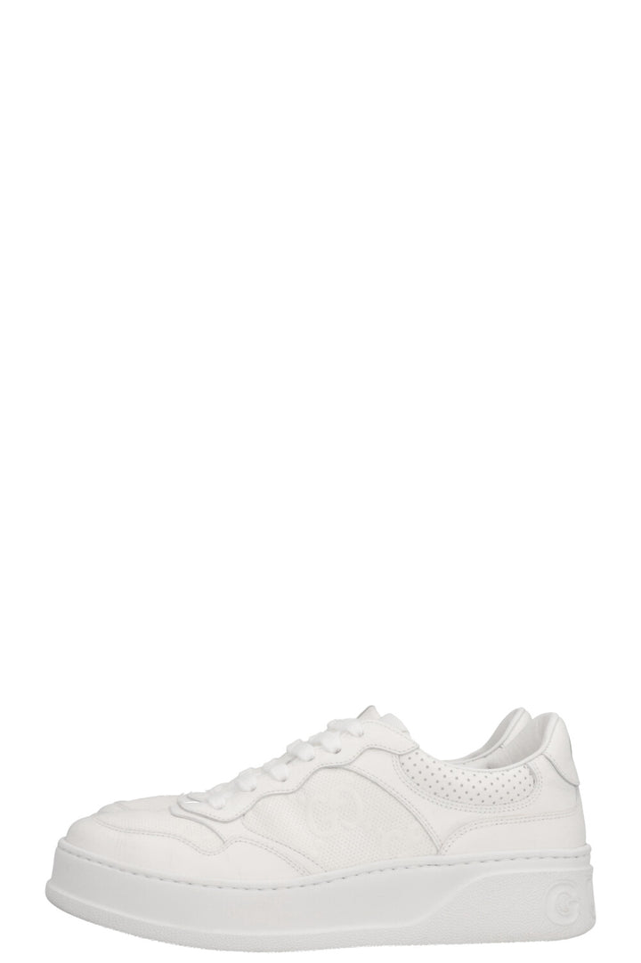 GUCCI GG Sneakers Leather White