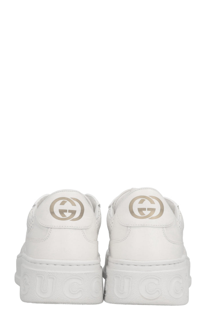 GUCCI GG Sneakers Leather White