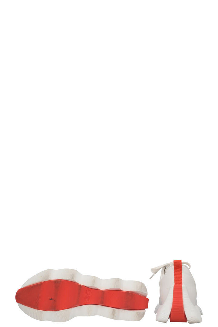 HERMÈS Baskets Envol Cuir Blanc