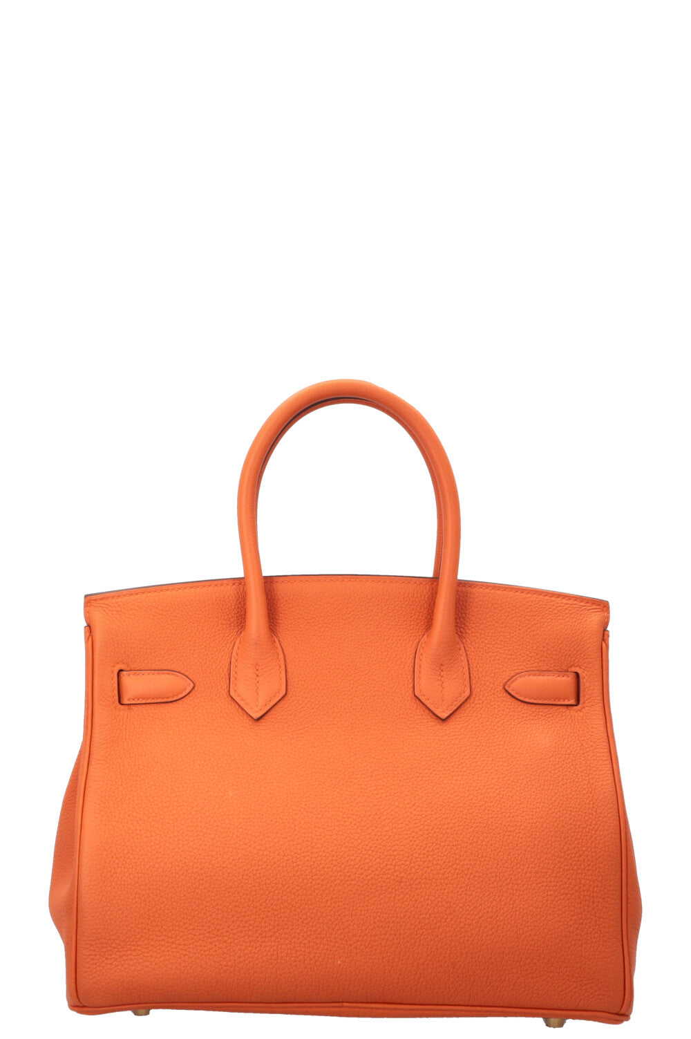 HERMÈS Birkin 30 Retourne Togo Orange