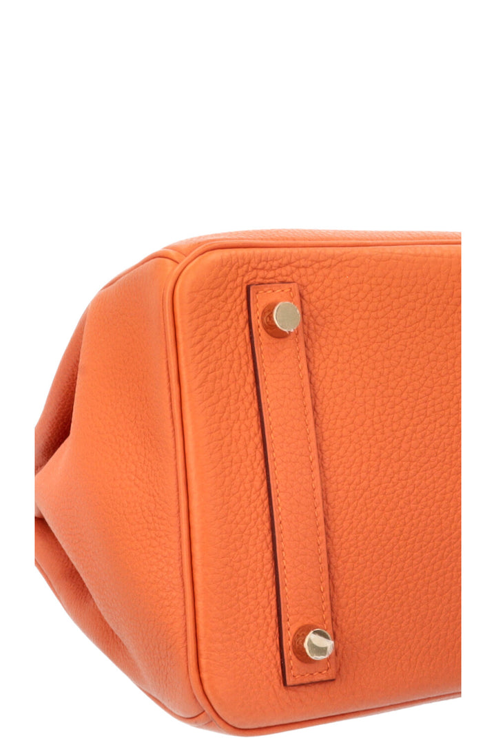 HERMÈS Birkin 30 Retourne Togo Orange