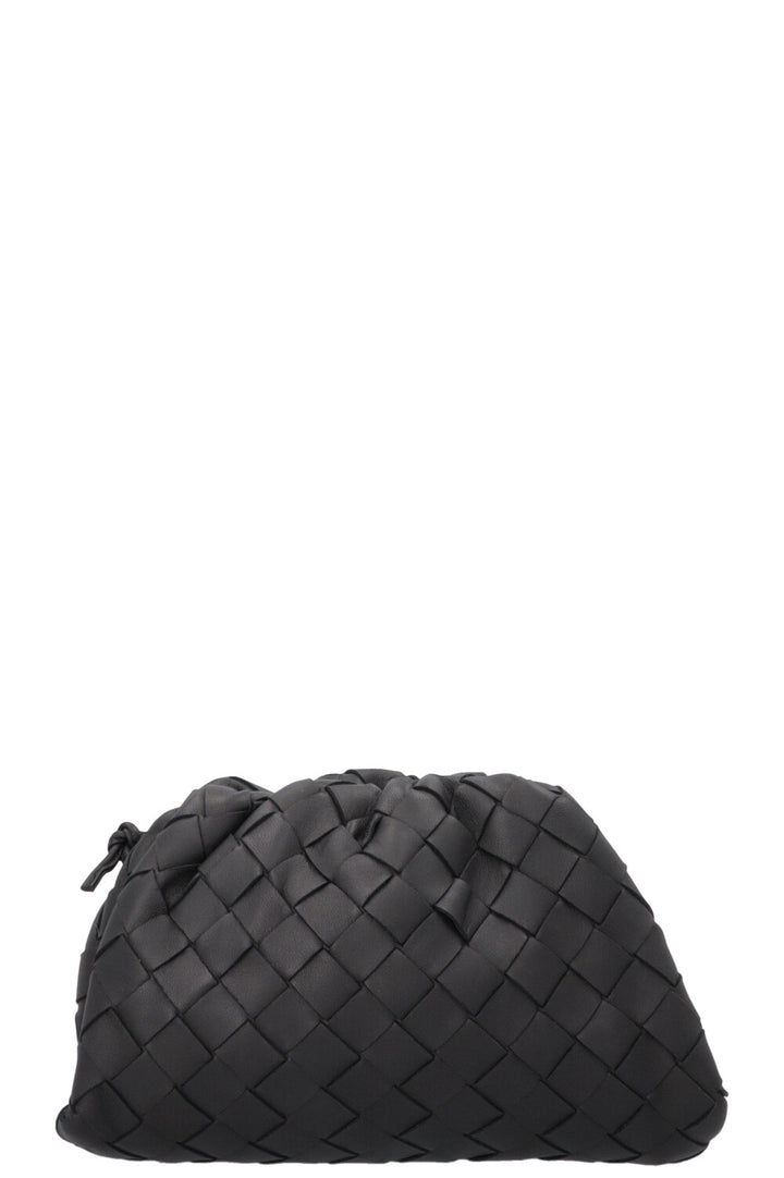 BOTTEGA VENETA Mini Pouch Crossbody Intrecciato Black