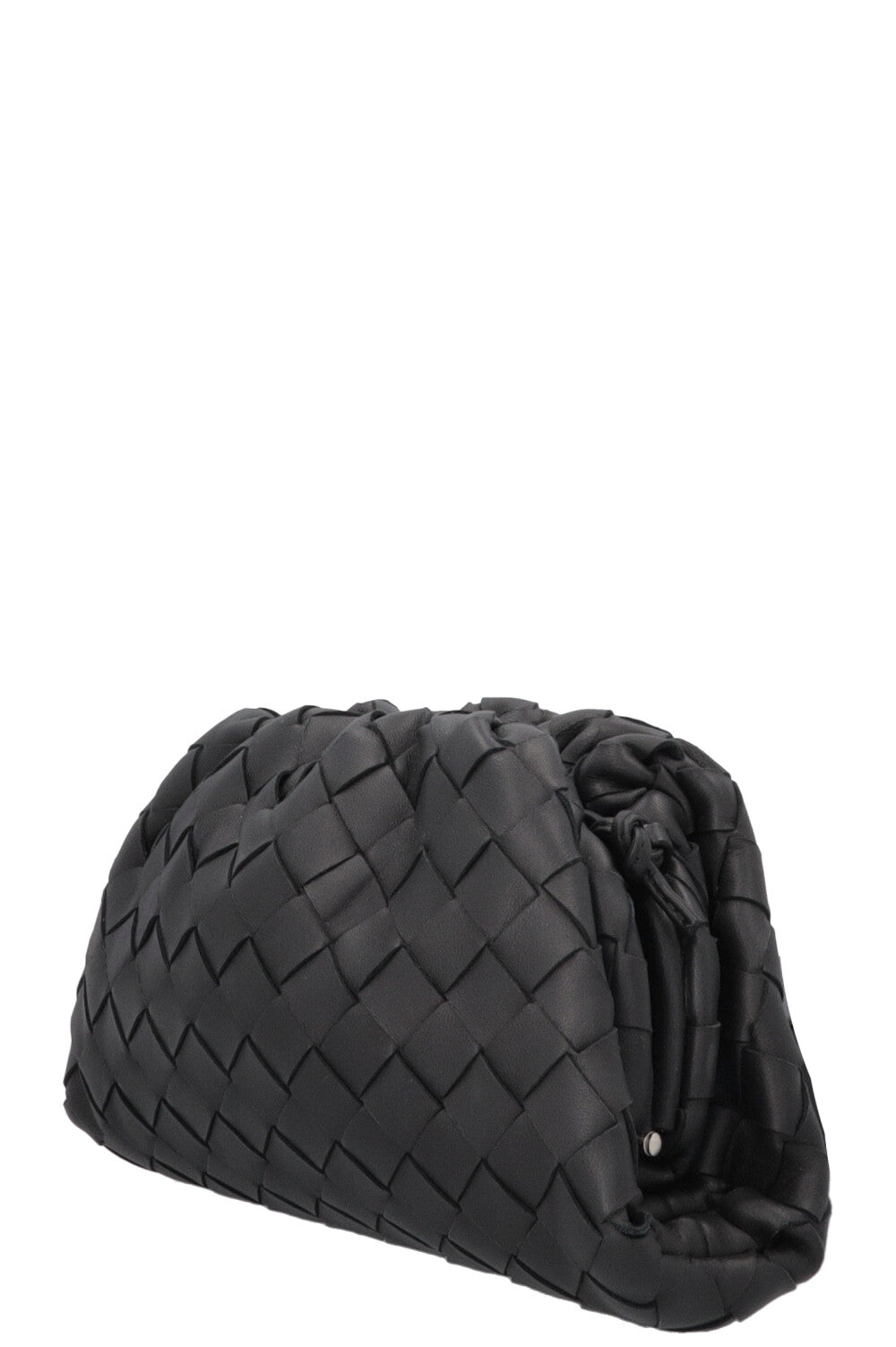 BOTTEGA VENETA Mini Pouch Crossbody Intrecciato Black