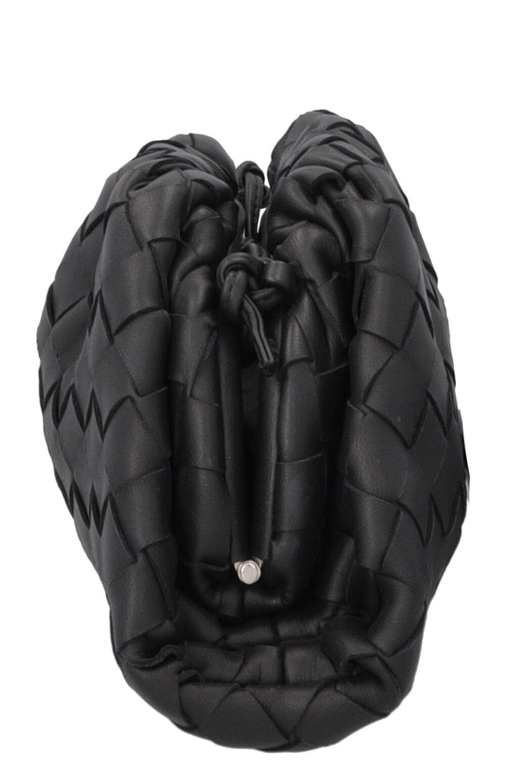 BOTTEGA VENETA Mini Pouch Crossbody Intrecciato Black
