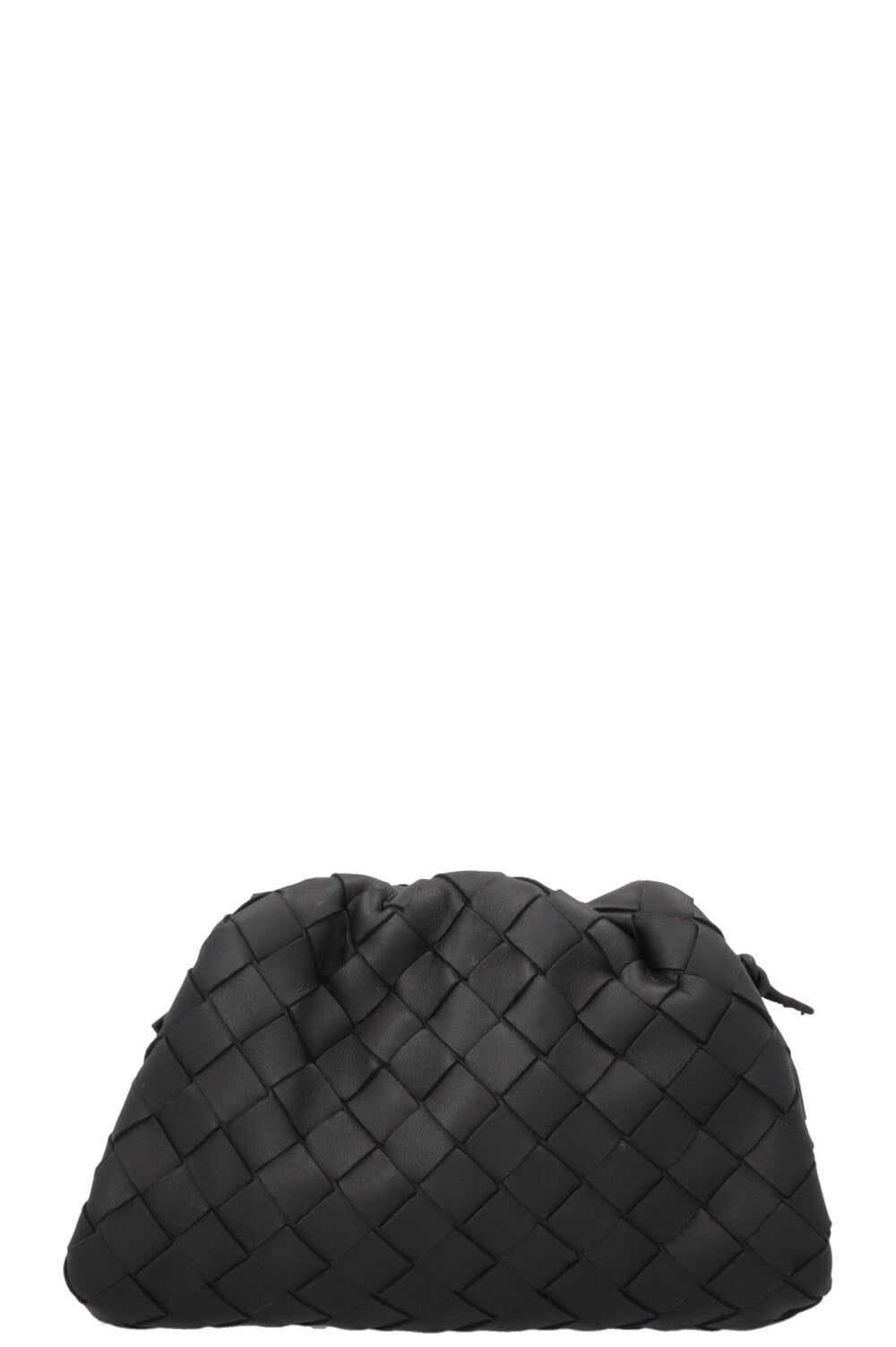 BOTTEGA VENETA Mini Pouch Crossbody Intrecciato Black